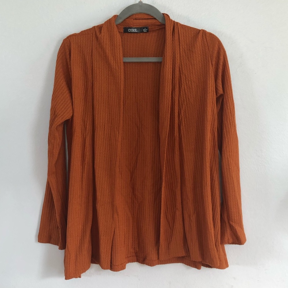 ☀️ Cure Burnt Orange Cardigan